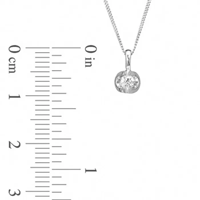 Necklaces 01 CT Certified Canadian Natural Clarity Enhanced Solitaire Pendant in 14K White Gold II2 17 Goldia Necklaces 01 CT Certified Canadian Natural Clarity Enhanced Solitaire Pendant in 14K White Gold II2 17 Goldia