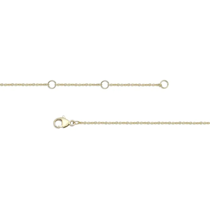 Necklaces 02 CT TW Natural Diamond Safety Pin Necklace in Sterling Silver with 18K Gold Plate Goldia Necklaces 02 CT TW Natural Diamond Safety Pin Necklace in Sterling Silver with 18K Gold Plate Goldia