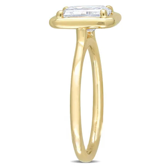 Original Amour 1 34 CT TGW Created MoissaniteWhite Fashion Ring 10k Yellow Gold JMS always Rings Original Amour 1 34 CT TGW Created MoissaniteWhite Fashion Ring 10k Yellow Gold JMS always Rings