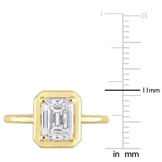 Original Amour 1 34 CT TGW Created MoissaniteWhite Fashion Ring 10k Yellow Gold JMS always Rings Original Amour 1 34 CT TGW Created MoissaniteWhite Fashion Ring 10k Yellow Gold JMS always Rings