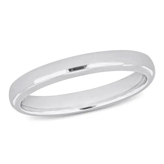 Original Amour 25mm Comfort Fit Wedding Band in 14k White Gold JMS always Rings Original Amour 25mm Comfort Fit Wedding Band in 14k White Gold JMS always Rings