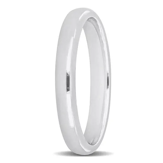 Original Amour 25mm Comfort Fit Wedding Band in 14k White Gold JMS always Rings Original Amour 25mm Comfort Fit Wedding Band in 14k White Gold JMS always Rings