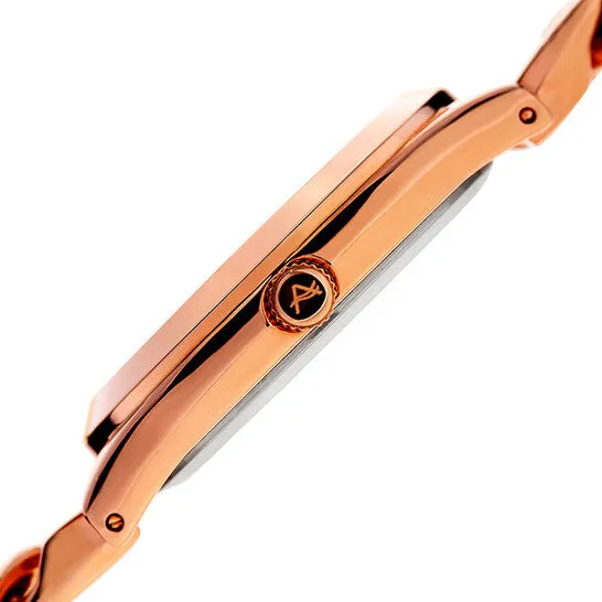 Original August Steiner Quartz Silver Dial Rose Goldtone Ladies Watch AS8222RG JMS always Rings Original August Steiner Quartz Silver Dial Rose Goldtone Ladies Watch AS8222RG JMS always Rings
