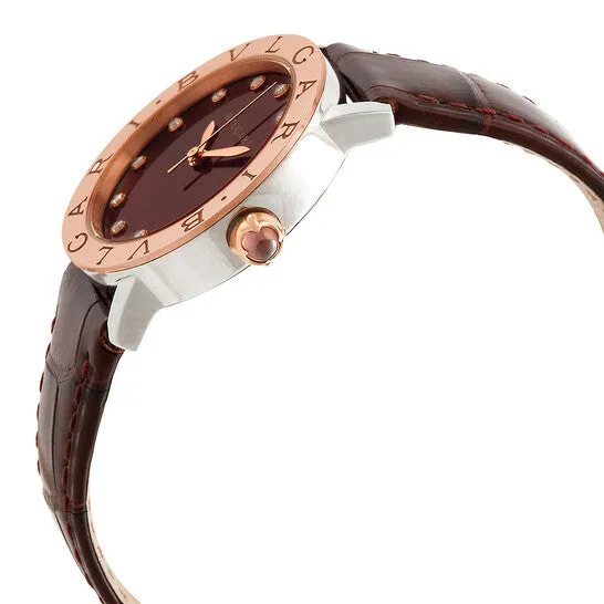 Original Bvlgari Automatic Diamond Red Dial Watch BBL33C11SPGLC1112 JMS always Watches Original Bvlgari Automatic Diamond Red Dial Watch BBL33C11SPGLC1112 JMS always Watches