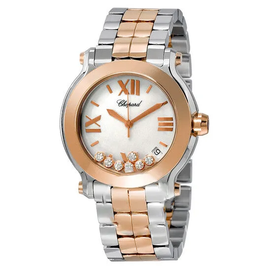 Original Chopard Happy Sport Diamond Mother of Pearl Dial Stainless Steel 18kt Rose Gold Ladies Watch 2784889002 JMS always Necklaces Original Chopard Happy Sport Diamond Mother of Pearl Dial Stainless Steel 18kt Rose Gold Ladies Watch 2784889002 JMS always Necklaces