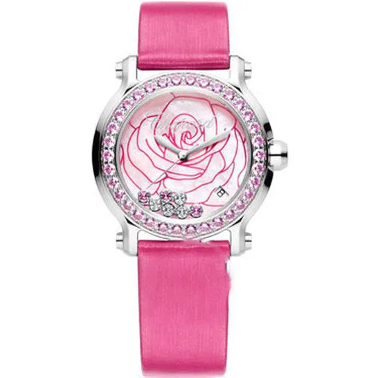Original Chopard Happy Sport La Vie En Rose Pink Mother of Pearl Dial Sapphire Ladies Watch 2784753030 JMS always Watches Original Chopard Happy Sport La Vie En Rose Pink Mother of Pearl Dial Sapphire Ladies Watch 2784753030 JMS always Watches