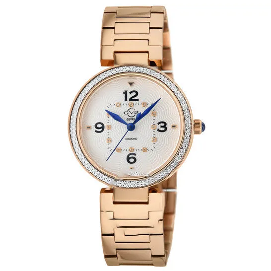 Original GV2 by Gevril Piemonte Quartz White Dial Ladies Watch 14202B JMS always Watches Original GV2 by Gevril Piemonte Quartz White Dial Ladies Watch 14202B JMS always Watches
