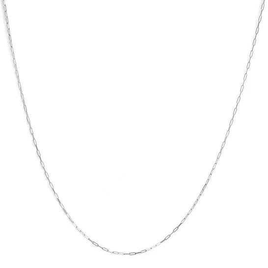 Original Haus of Brilliance Unisex Solid 14K White Gold 15mm Paperclip Chain Necklace 18 Inches JMS always Necklaces Original Haus of Brilliance Unisex Solid 14K White Gold 15mm Paperclip Chain Necklace 18 Inches JMS always Necklaces