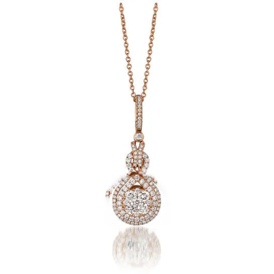Original Le Vian Pendant Vanilla Diamonds set in 14K Strawberry Gold ZUER 16 JMS always PreStyled Sets Original Le Vian Pendant Vanilla Diamonds set in 14K Strawberry Gold ZUER 16 JMS always PreStyled Sets