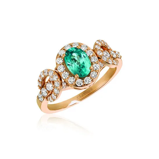Original Le Vian Ring Blueberry Zircon Vanilla Diamonds set in 14K Strawberry Gold Ring Size 7 R4588BZ JMS always Rings Original Le Vian Ring Blueberry Zircon Vanilla Diamonds set in 14K Strawberry Gold Ring Size 7 R4588BZ JMS always Rings