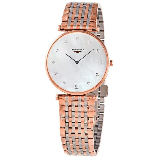Original Longines La Grande Classique Mother of Pearl Diamond Dial Ladies Watch L47091887 JMS always Watches Original Longines La Grande Classique Mother of Pearl Diamond Dial Ladies Watch L47091887 JMS always Watches
