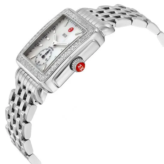 Original Michele Ladies Deco16 Mother of Pearl Dial Steel Watch MWW06V000001 JMS always Watches Original Michele Ladies Deco16 Mother of Pearl Dial Steel Watch MWW06V000001 JMS always Watches