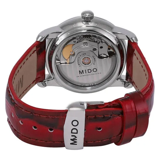 Original Mido Baroncelli Automatic Diamond White Mother of Pearl Dial Ladies Watch M0072071610600 JMS always Watches Original Mido Baroncelli Automatic Diamond White Mother of Pearl Dial Ladies Watch M0072071610600 JMS always Watches