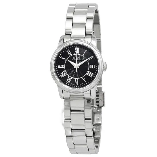 Original Mido Baroncelli III Automatic Black Dial Ladies Watch M0100071105309 JMS always Watches Original Mido Baroncelli III Automatic Black Dial Ladies Watch M0100071105309 JMS always Watches