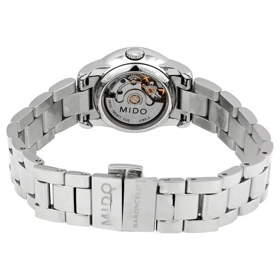 Original Mido Baroncelli III Automatic Black Dial Ladies Watch M0100071105309 JMS always Watches Original Mido Baroncelli III Automatic Black Dial Ladies Watch M0100071105309 JMS always Watches
