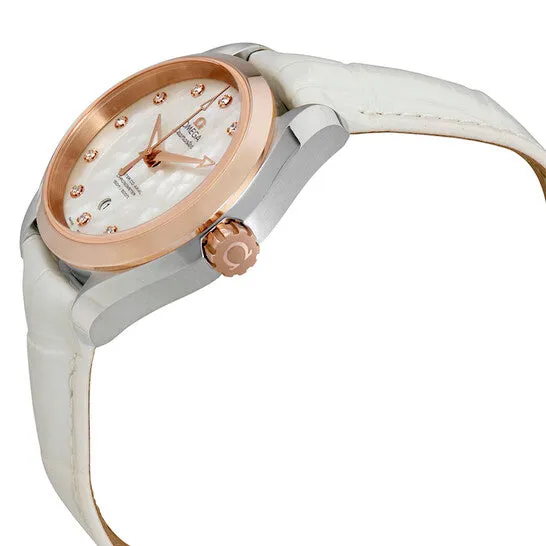 Original Omega Seamaster Aqua Terra Automatic Mother of Pearl Dial Ladies Watch 23123342055001 JMS always Watches Original Omega Seamaster Aqua Terra Automatic Mother of Pearl Dial Ladies Watch 23123342055001 JMS always Watches