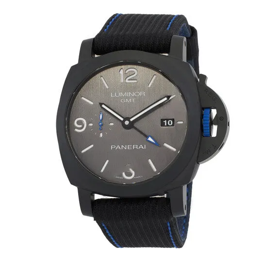 Original Panerai Luminor GMT Bucherer BLUE Automatic Black Dial Mens Watch PAM01176 JMS always Watches Original Panerai Luminor GMT Bucherer BLUE Automatic Black Dial Mens Watch PAM01176 JMS always Watches