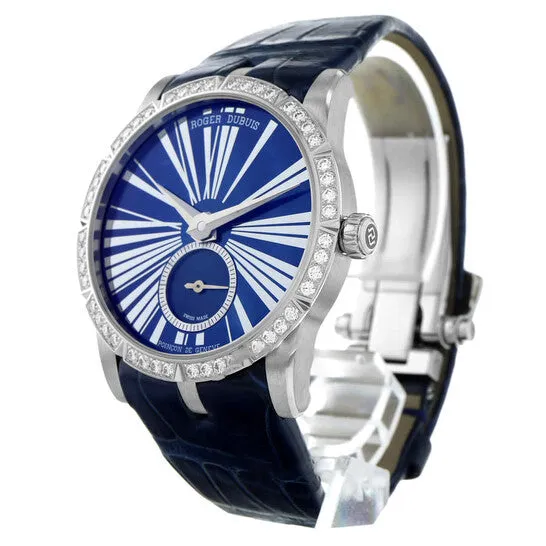 Original Preowned Roger Dubuis Excalibur Automatic Diamond Blue Dial Ladies Watch 86180 JMS always Watches Original Preowned Roger Dubuis Excalibur Automatic Diamond Blue Dial Ladies Watch 86180 JMS always Watches