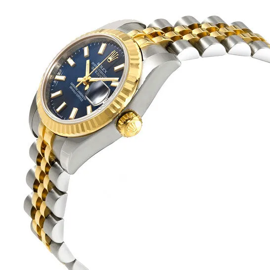 Original Rolex Lady Datejust 26 Blue Dial Stainless Steel and 18K Yellow Gold Jubilee Bracelet Automatic Watch 179173BLSJ JMS always Bracelets Original Rolex Lady Datejust 26 Blue Dial Stainless Steel and 18K Yellow Gold Jubilee Bracelet Automatic Watch 179173BLSJ JMS always Bracelets