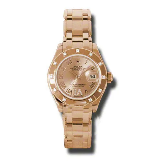 Original Rolex LadyDatejust Pearlmaster Champagne Dial 18K Everose Gold Automatic Ladies Watch 80315CRDPM JMS always PreStyled Sets Original Rolex LadyDatejust Pearlmaster Champagne Dial 18K Everose Gold Automatic Ladies Watch 80315CRDPM JMS always PreStyled Sets