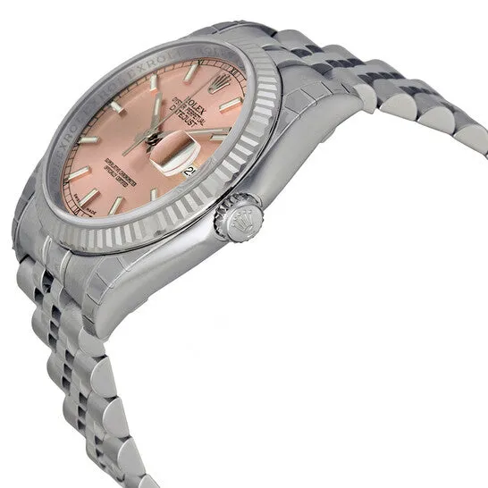 Original Rolex Oyster Perpetual 36 mm Pink Dial Stainless Steel Jubilee Bracelet Automatic Watch 116234PSJ JMS always Bracelets Original Rolex Oyster Perpetual 36 mm Pink Dial Stainless Steel Jubilee Bracelet Automatic Watch 116234PSJ JMS always Bracelets