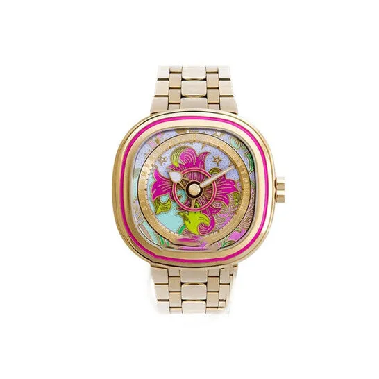 Original Sevenfriday C Series Automatic Pink Dial Ladies Watch C201 PDP JMS always Watches Original Sevenfriday C Series Automatic Pink Dial Ladies Watch C201 PDP JMS always Watches