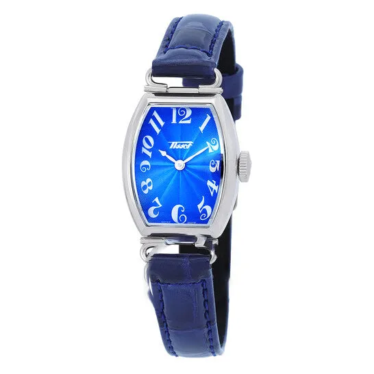 Original Tissot Heritage Quartz Blue Dial Ladies Watch T1281091604200 JMS always Watches Original Tissot Heritage Quartz Blue Dial Ladies Watch T1281091604200 JMS always Watches