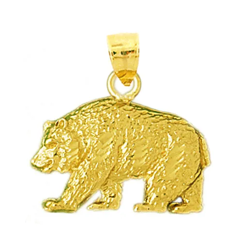 PreStyled Sets 14K Gold Kodiak Pendant Goldia