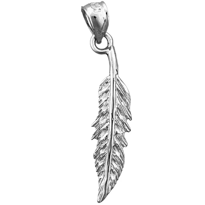 PreStyled Sets Goldia 14K Gold Western Feather Pendant
