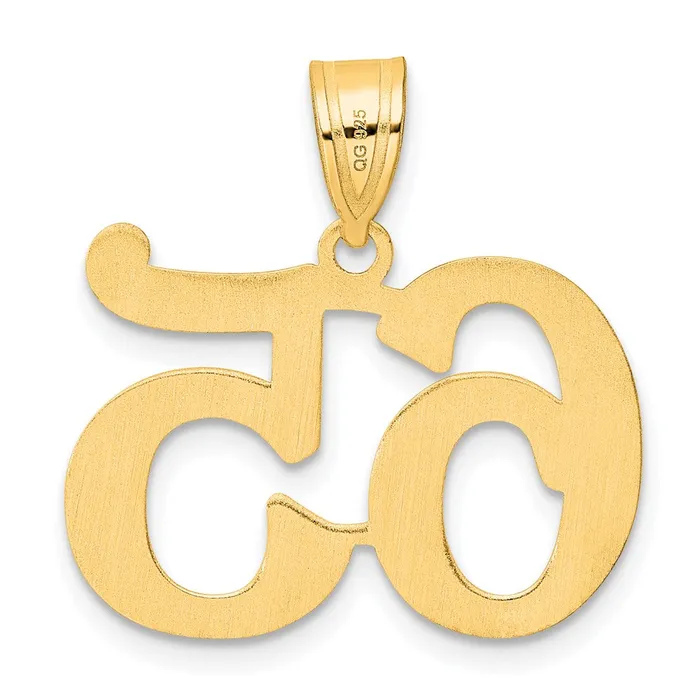 PreStyled Sets Goldia 14k Yellow Gold Polished Number 65 Pendant