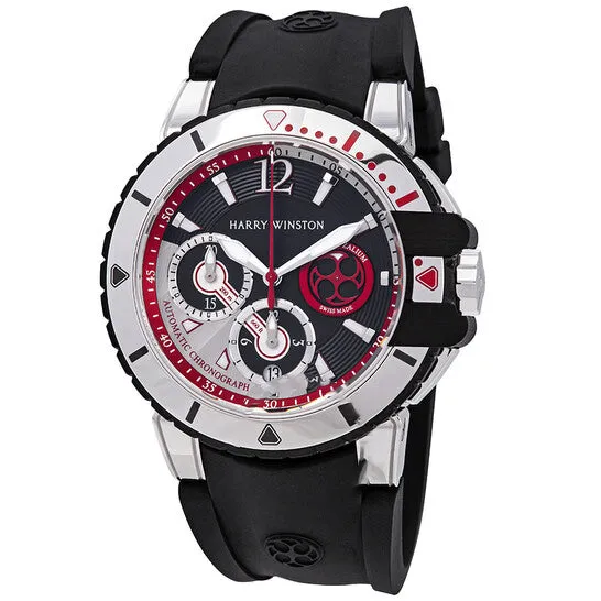 PreStyled Sets JMS always Original Harry Winston Ocean Diver Chronograph Automatic Mens 18k White Gold Watch OCEACH44WZ007 PreStyled Sets JMS always Original Harry Winston Ocean Diver Chronograph Automatic Mens 18k White Gold Watch OCEACH44WZ007