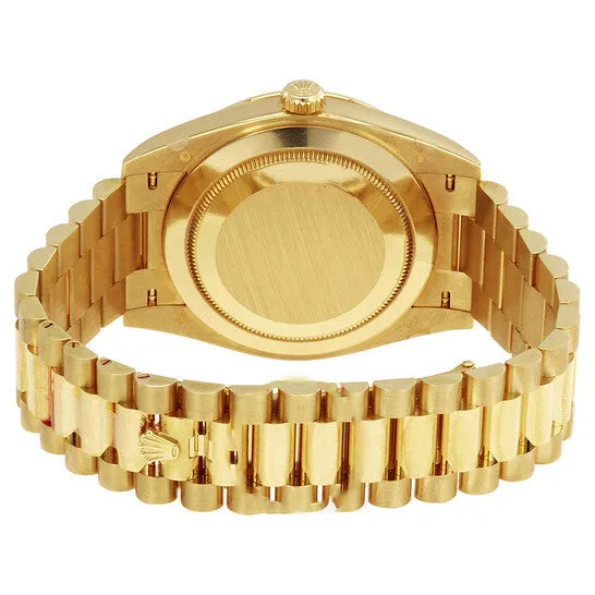 PreStyled Sets JMS always Original Rolex DayDate 40 Automatic Gold Diamond Pave Dial Mens 18kt Yellow Gold President Watch 228348rbr0030 PreStyled Sets JMS always Original Rolex DayDate 40 Automatic Gold Diamond Pave Dial Mens 18kt Yellow Gold President Watch 228348rbr0030