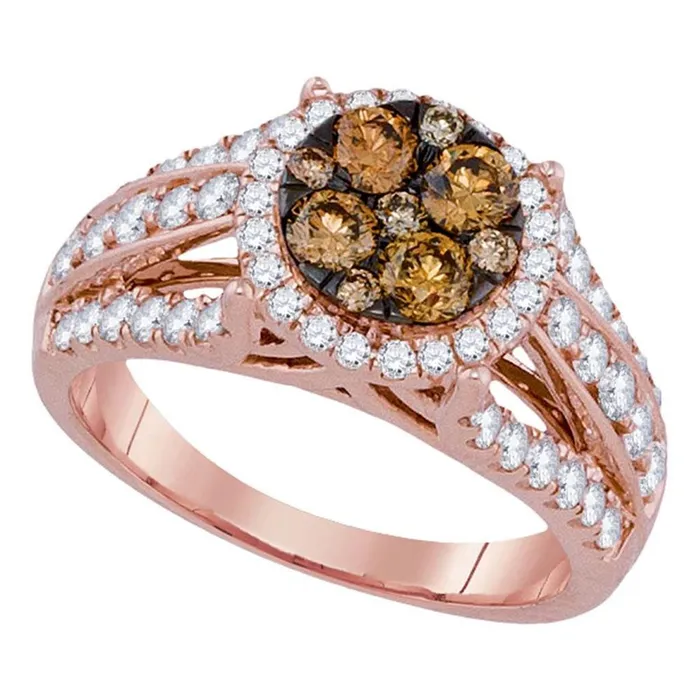 Rings gndatlanta 1 12CTWDiamond LARISSA FASHION BROWN RING