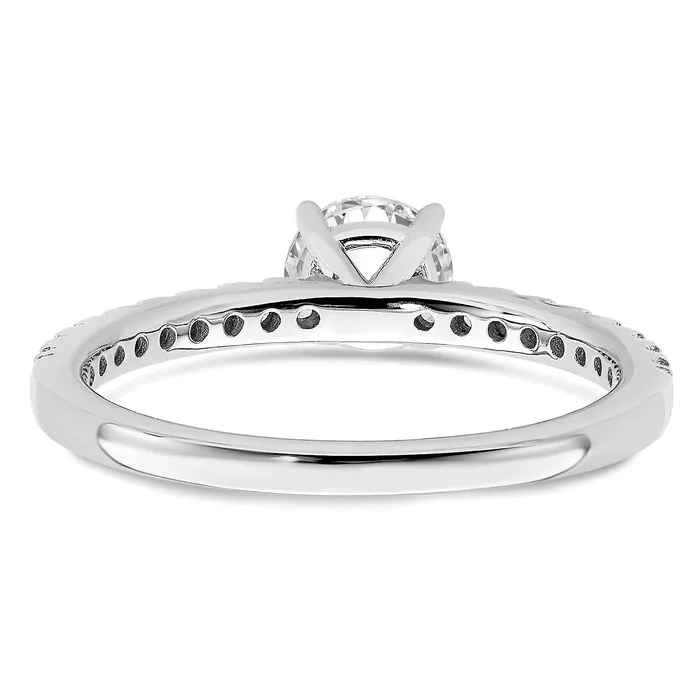 Rings Goldia 14k White Gold 34 Ct Lab Grown Diamond VSSI G Round Engagement Ring