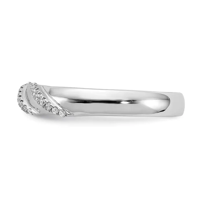 Rings Goldia 14K White Gold Complete Real Diamond Trio Mens Wedding Band