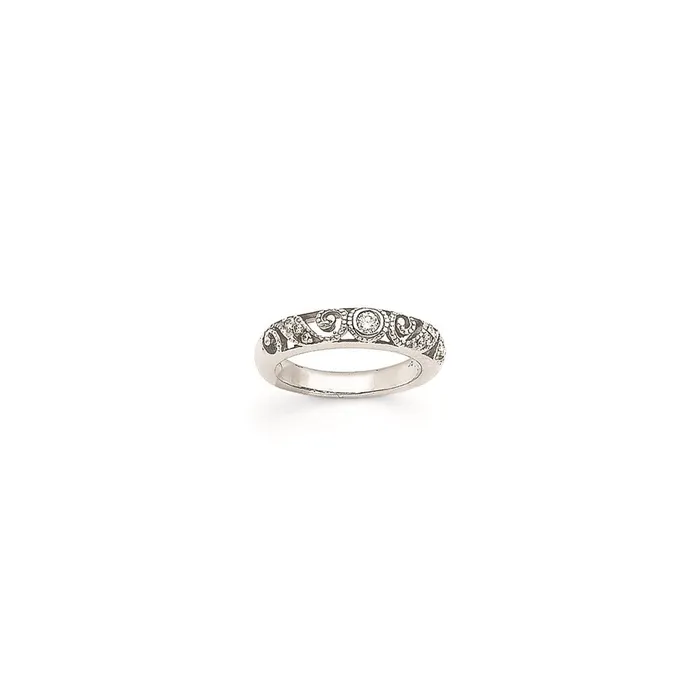 Rings Goldia 14k White Gold VS Diamond Wedding Band