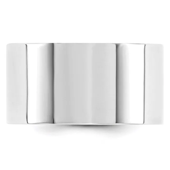 Rings Goldia Solid 10K White Gold 12mm Standard Flat Comfort Fit MensWomens Wedding Band Ring Size 95 Rings Goldia Solid 10K White Gold 12mm Standard Flat Comfort Fit MensWomens Wedding Band Ring Size 95
