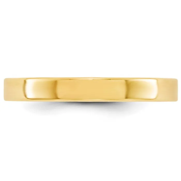 Rings Goldia Solid 10K Yellow Gold 3mm Light Weight Flat MensWomens Wedding Band Ring Size 11 Rings Goldia Solid 10K Yellow Gold 3mm Light Weight Flat MensWomens Wedding Band Ring Size 11