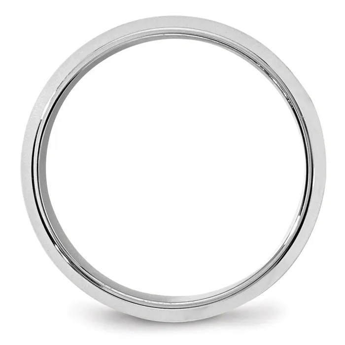 Rings Goldia Solid 14K White Gold 8mm Bevel Edge Comfort Fit MensWomens Wedding Band Ring Size 10 Rings Goldia Solid 14K White Gold 8mm Bevel Edge Comfort Fit MensWomens Wedding Band Ring Size 10