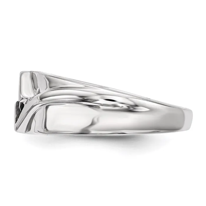 Rings Goldia Sterling Silver Black Diamond Mens Ring