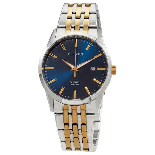 Rings JMS always Original Citizen Quartz Blue Dial Twotone Mens Watch BI500681L Rings JMS always Original Citizen Quartz Blue Dial Twotone Mens Watch BI500681L