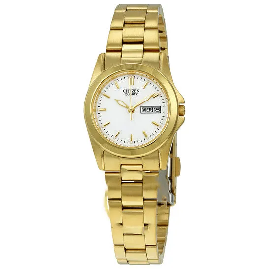 Rings JMS always Original Citizen White Dial Goldtone Ladies Watch EQ056254A Rings JMS always Original Citizen White Dial Goldtone Ladies Watch EQ056254A
