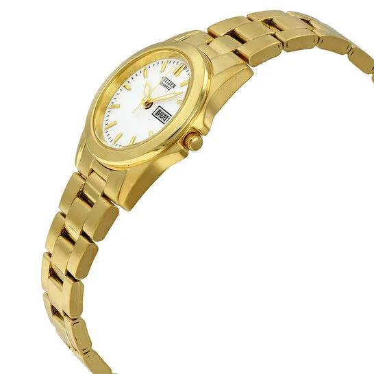 Rings JMS always Original Citizen White Dial Goldtone Ladies Watch EQ056254A Rings JMS always Original Citizen White Dial Goldtone Ladies Watch EQ056254A