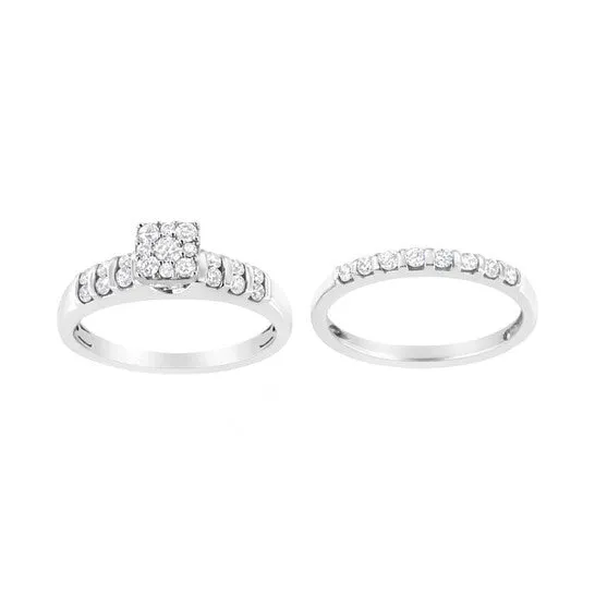 Rings JMS always Original Haus of Brilliance 925 Sterling Silver 34 cttw LabGrown Diamond Engagement Ring and Band Set FG Color VS2SI1 Clarity Size 7 Rings JMS always Original Haus of Brilliance 925 Sterling Silver 34 cttw LabGrown Diamond Engagement Ring and Band Set FG Color VS2SI1 Clarity Size 7