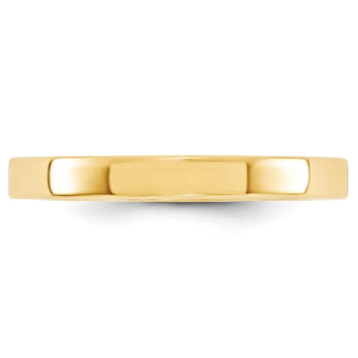 Rings Solid 10K Yellow Gold 3mm Standard Flat Comfort Fit MensWomens Wedding Band Ring Size 125 Goldia Rings Solid 10K Yellow Gold 3mm Standard Flat Comfort Fit MensWomens Wedding Band Ring Size 125 Goldia