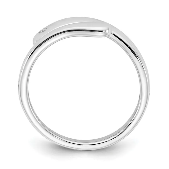 Rings SS White Ice 01ct Diamond Ring Goldia