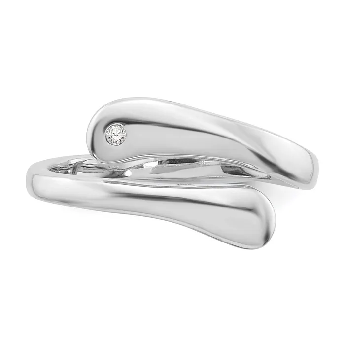 Rings SS White Ice 01ct Diamond Ring Goldia