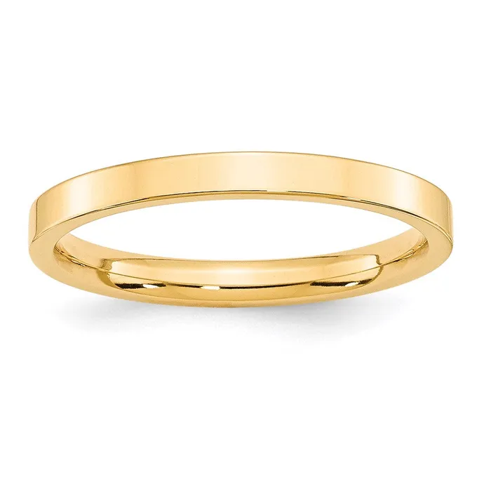 Solid 10K Yellow Gold 25mm Standard Flat Comfort Fit MensWomens Wedding Band Ring Size 11 Goldia Rings Solid 10K Yellow Gold 25mm Standard Flat Comfort Fit MensWomens Wedding Band Ring Size 11 Goldia Rings