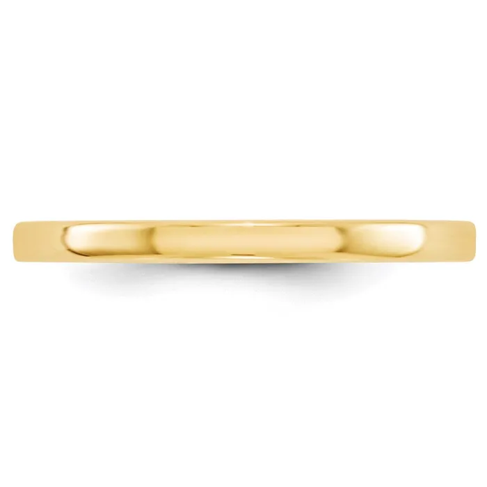 Solid 10K Yellow Gold 2mm Light Weight Flat MensWomens Wedding Band Ring Size 11 Goldia Rings Solid 10K Yellow Gold 2mm Light Weight Flat MensWomens Wedding Band Ring Size 11 Goldia Rings