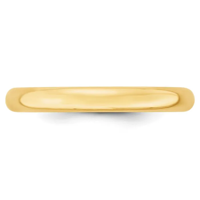 Solid 10K Yellow Gold 3mm Light Weight Comfort Fit MensWomens Wedding Band Ring Size 7 Goldia Rings Solid 10K Yellow Gold 3mm Light Weight Comfort Fit MensWomens Wedding Band Ring Size 7 Goldia Rings